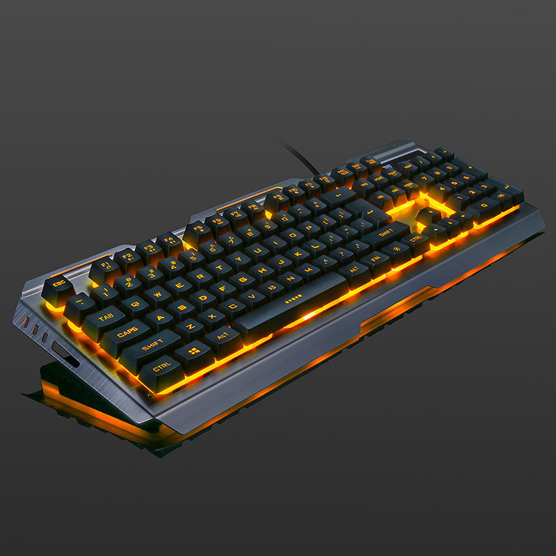 Wired gaming keyboard para sa notebook desktop