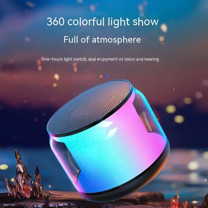 Colored Glaze Maliit na laki ng baril Bluetooth Speaker